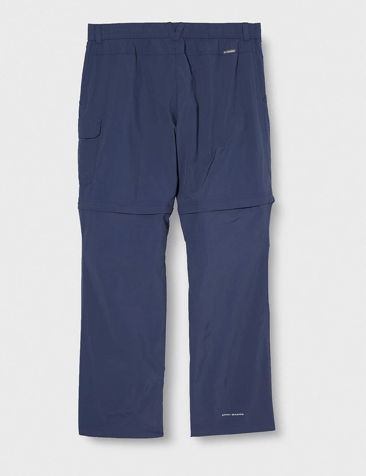 Pantalones de senderismo Columbia Girl Wanderable Silver Ridge IV, azul, talla XXS / 104 Foto 3 de 4
