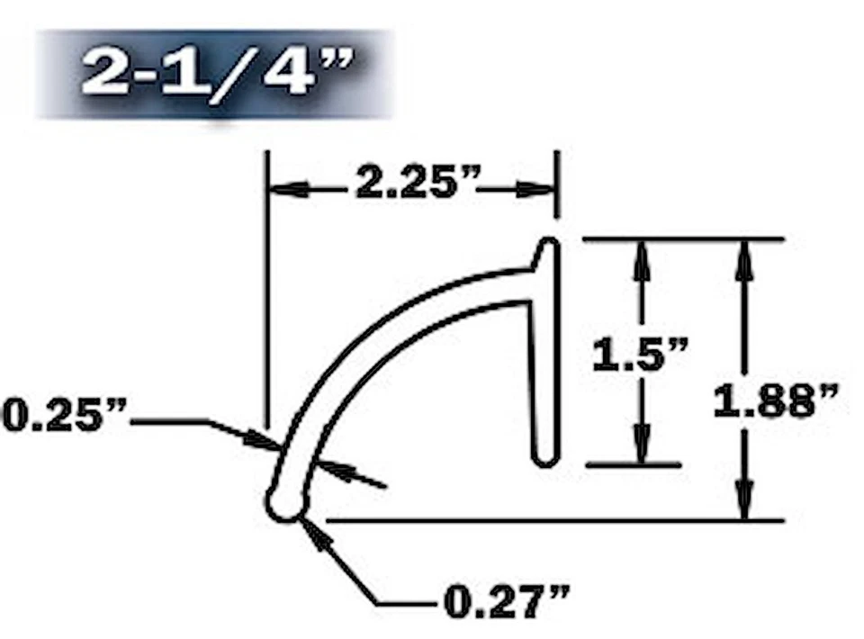 Llamaradas flexibles de montaje lateral sin labios Pacer Performance 52-170 Foto 3 de 4