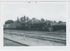 Locomotora Ferrocarril Nacional de México #3042 4-8-4 1962 Irapuato foto de colección