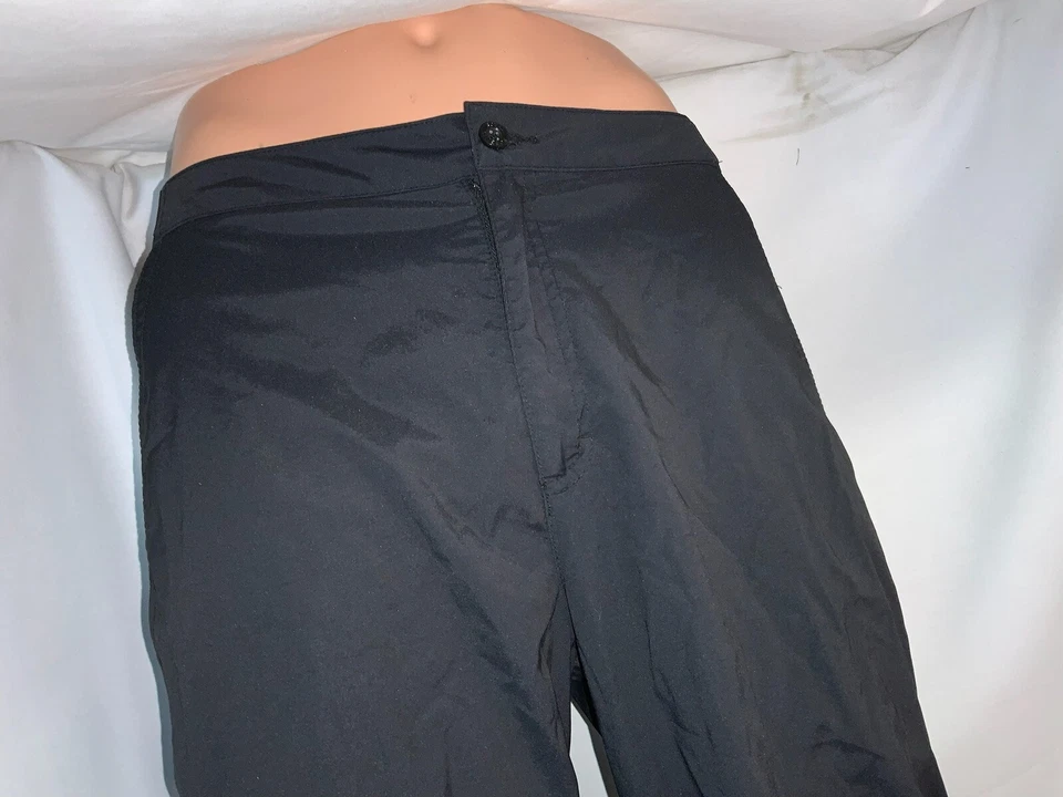 Royal Robbins Hiking Pants Sz 12 Black Nylon Lycra Straight 32” Insm YGI L1-444 - Imagem 3 de 4