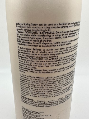 Scruples Enforce Firm Styling Spray 33.8 oz - Picture 2 of 3
