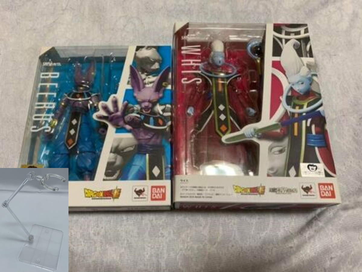 BANDAI SH Figuarts DragonBall Super BILLS & WHIS SET Action Figure
