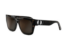 Dior 30 Montaigne S10F 20A5 Women's Havana/Brown Tinted Sunglasses 54 x 20 x 130