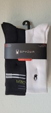 Spyder Men's 5-Pairs ABSORB TEK Crew Socks. 104 .
