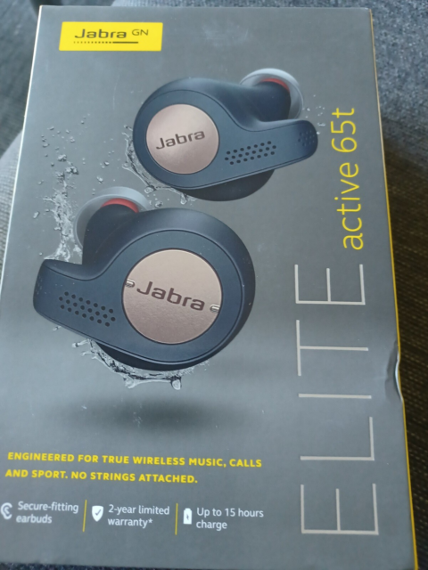 in-ear hovedtelefoner, Jabra, Elite active 65t, Perfekt,…
