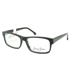 Sean John SJO 2062 019 Polished Black Eyeglass Frames 57 16 150