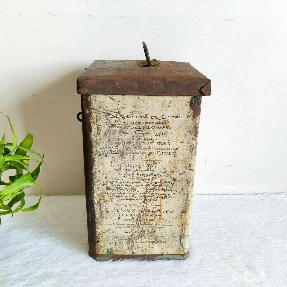 1930s Vintage Gargoyle Mobil Oil A Tin Can Advertising USA Automobile TB1646 - image 4 of 4