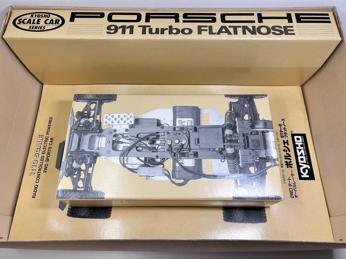 京商 ポルシェ 911turboフラットノーズ・ラジコンボディ1/10 1