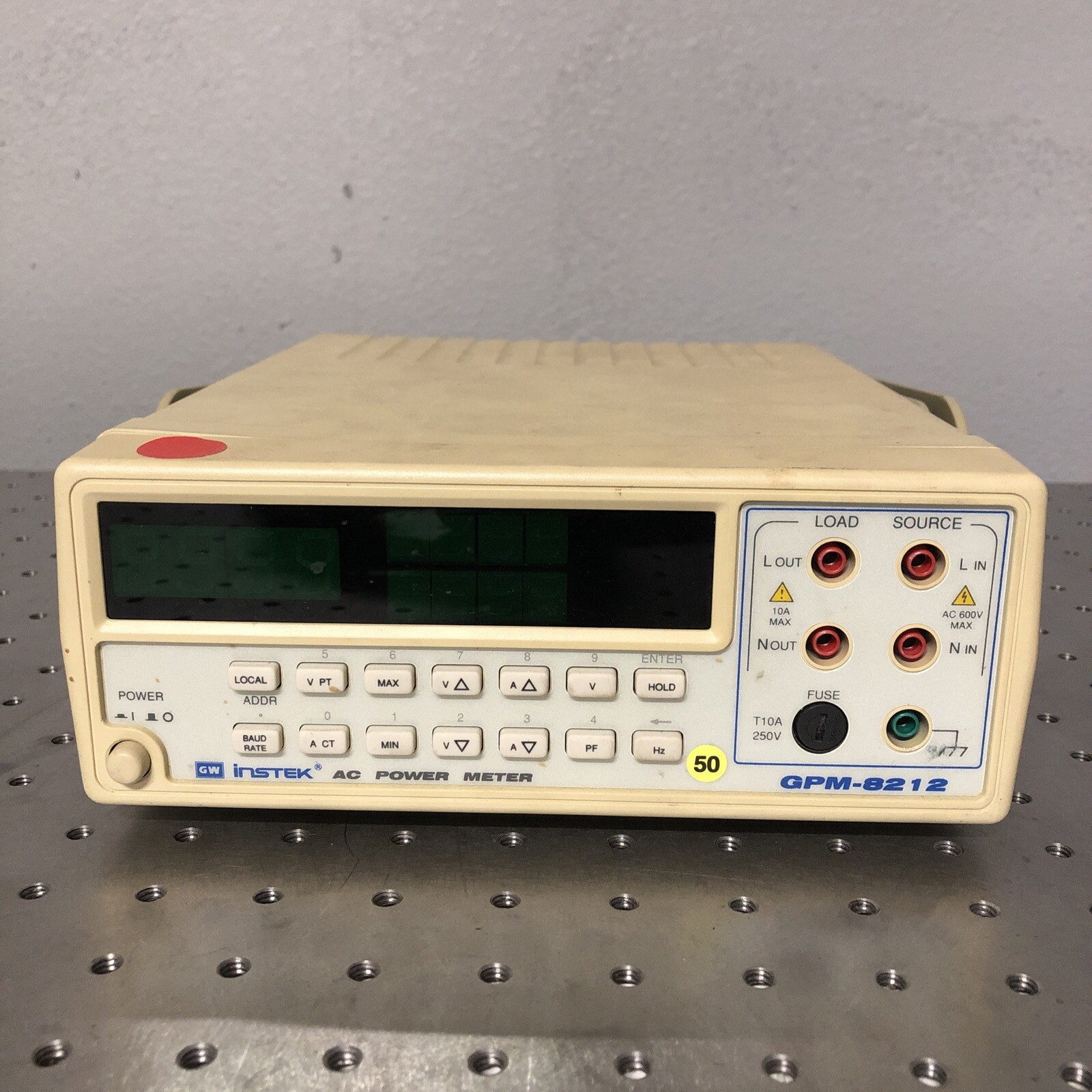 GW INSTEK AC POWER METER GPM8212 eBay