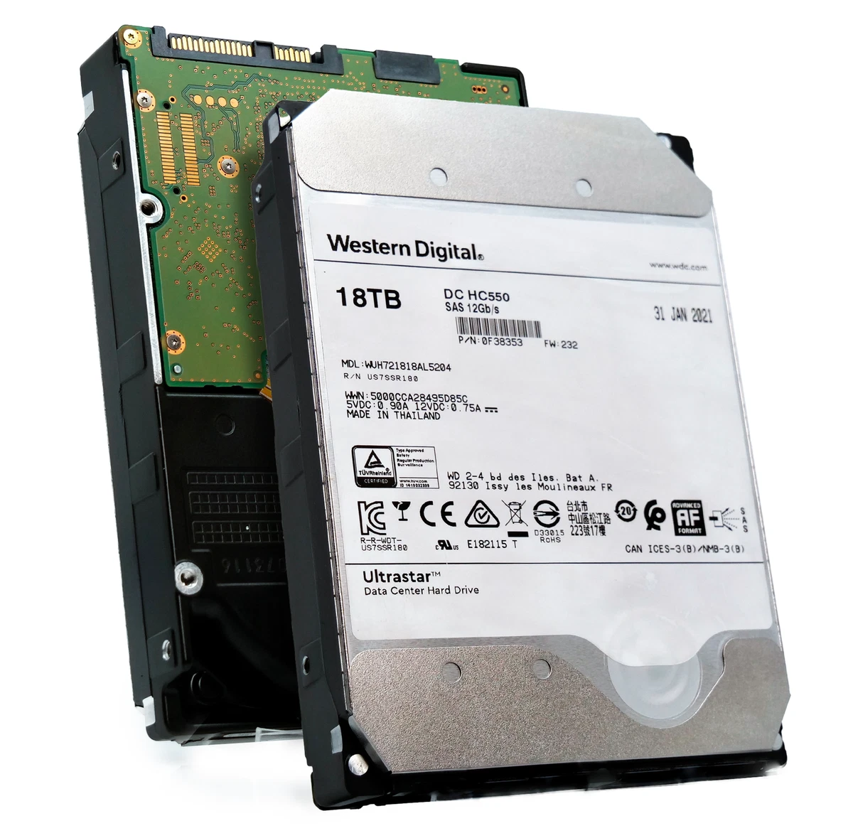 D29【送料無料】Western Digital 3.5インチHDD 500GB 6台セット 中古動作品