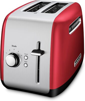 Brand New KitchenAid KMT2115ER Toaster for Bagel 2 Slice Extra-Wide Slot, Red