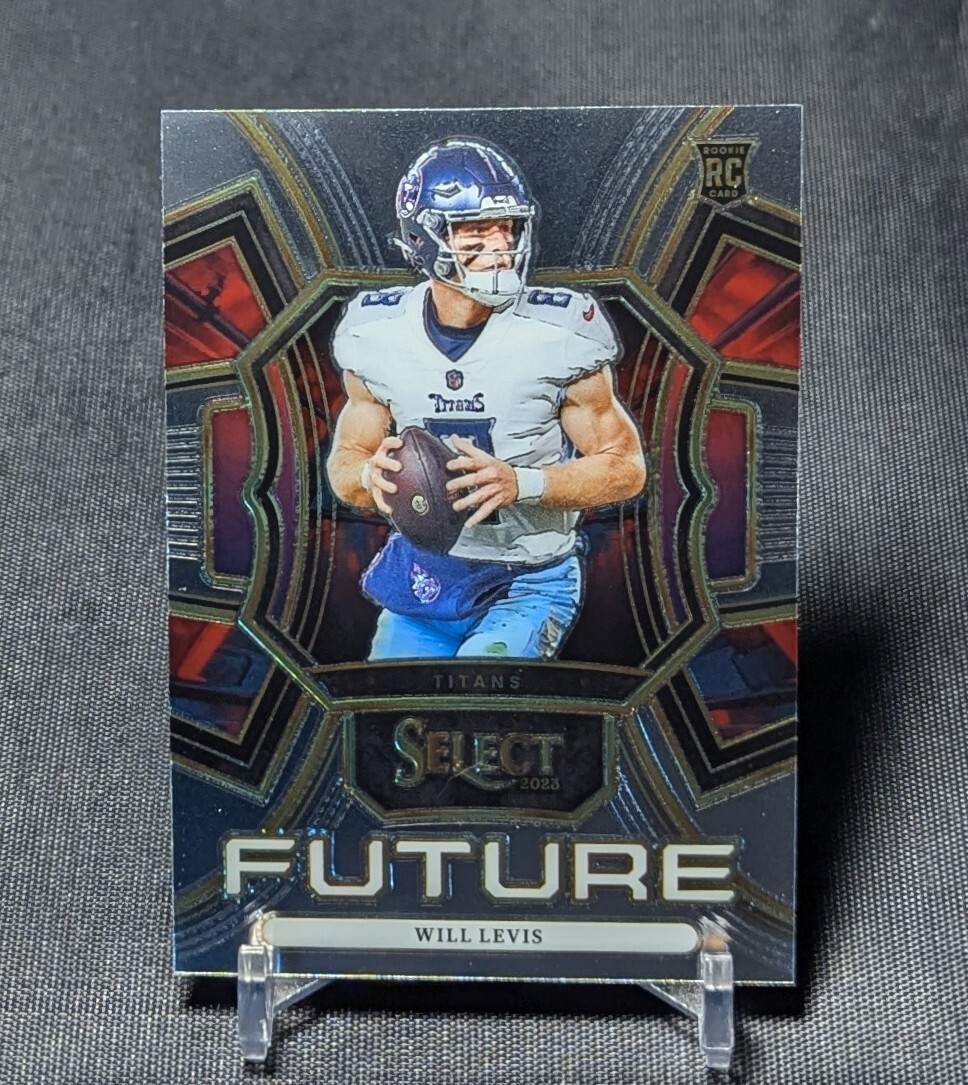 Will Levis Future Rookie RC 2023 Select Football Card #FUT-WLE Tennessee Titans