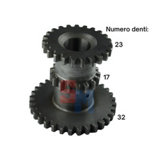 INGRANAGGIO TRIPLO MOTOCOLTIVATORE SUPER SPECIAL 140 GOLDONI DENTI 32 17 23