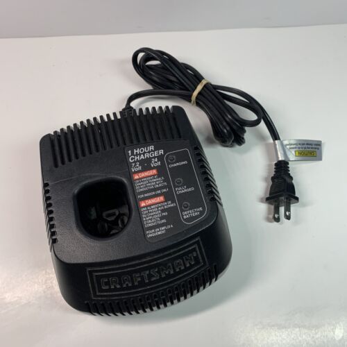Craftsman 19.2v Battery Plus 1-Hour Quick Charger 1425301 Tested Works Great