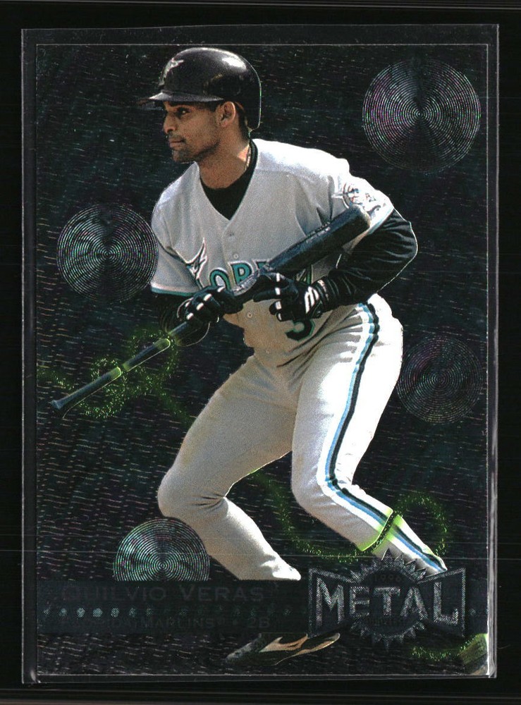 Quilvio Veras 1996 Metal Universe #170 BASEBALL Card