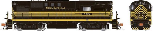 Rapido 31076 HO Alco RS11 - Standard DC Nickel Plate Road 558 (schwarz, gelb) | Zustand: New