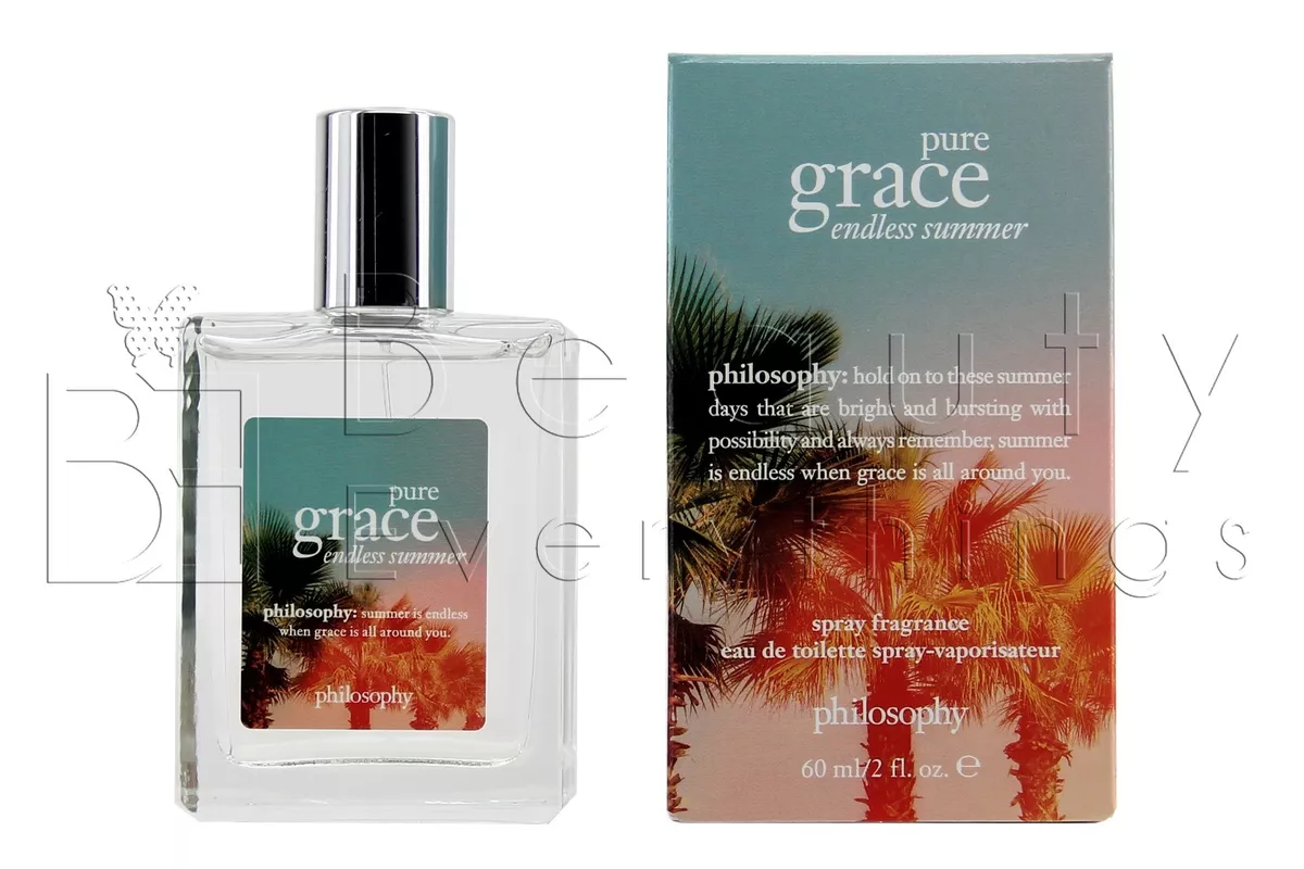 PHILOSOPHY PURE GRACE 4.0 EAU DE TOILETTE SPRAY NEW WOMEN PERFUME