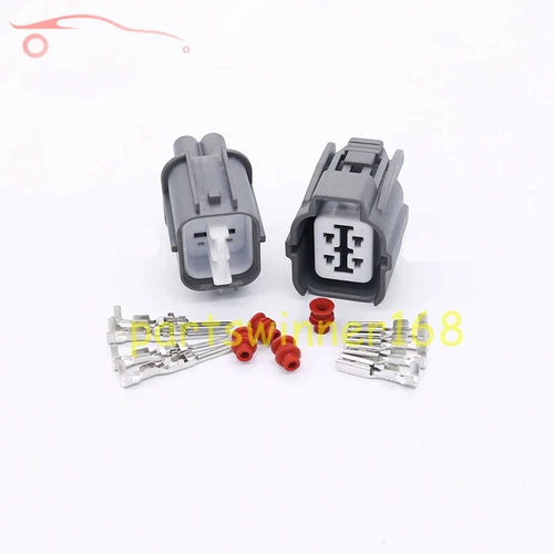 Kit de conector de sensor de oxígeno O2 hembra y macho de 4 vías para Honda Acura Civic Accord