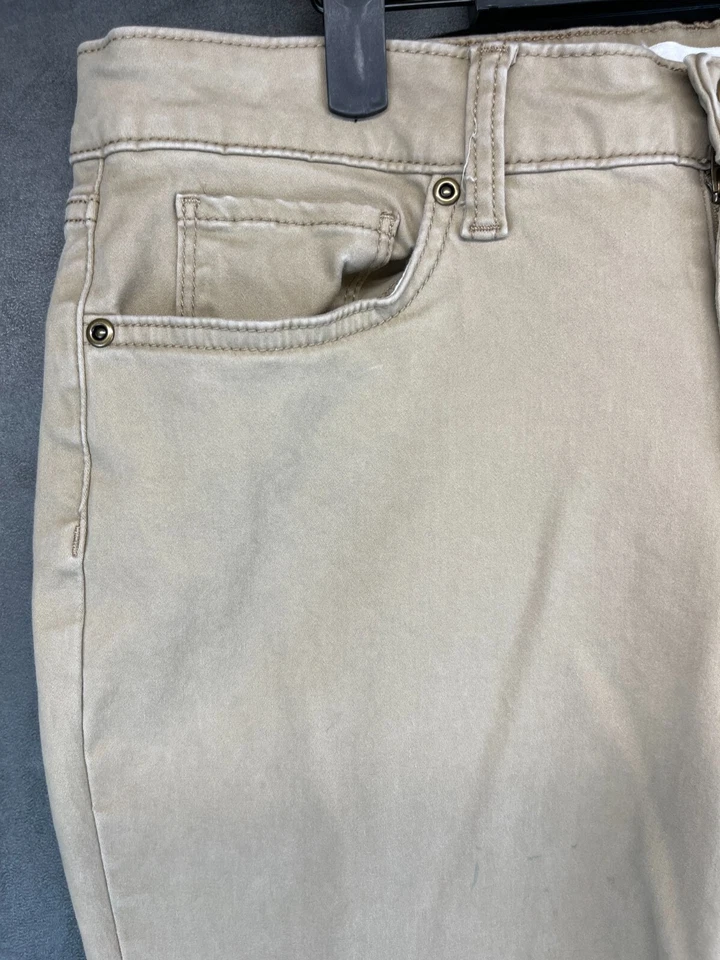 Sonoma Khaki Pants - Womens Size 14 Skinny - Beige - Cotton Blend (1291) - Image 4 of 4