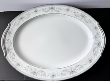 Noritake Colburn Oval Serving Platter Porcela...