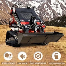 2025 Mini Skid Steer Track Loader B&S 13.5HP Upgraded USA Stock Local collection