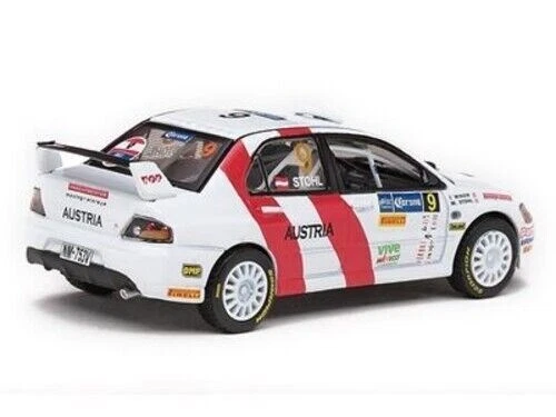 1/43 Vitesse 43413 L/E Mitsubishi Lancer Evo lX 2009 Mexico #9 Stohl & Minor - Image 2 of 4
