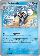 Poliwrath 43/167 Uncommon | Twilight Masquerade | Pokemon Card