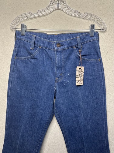 Jeans vintage Levi's Orange Tab 784 Big Bell acampanados años 70 28x31 pestaña naranja EE. UU. - Imagen 5 de 10