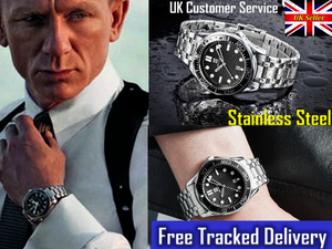 No Time to Die James Bond Watch Style 007 Montre-bracelet de luxe Spectre Daniel  Craig | eBay