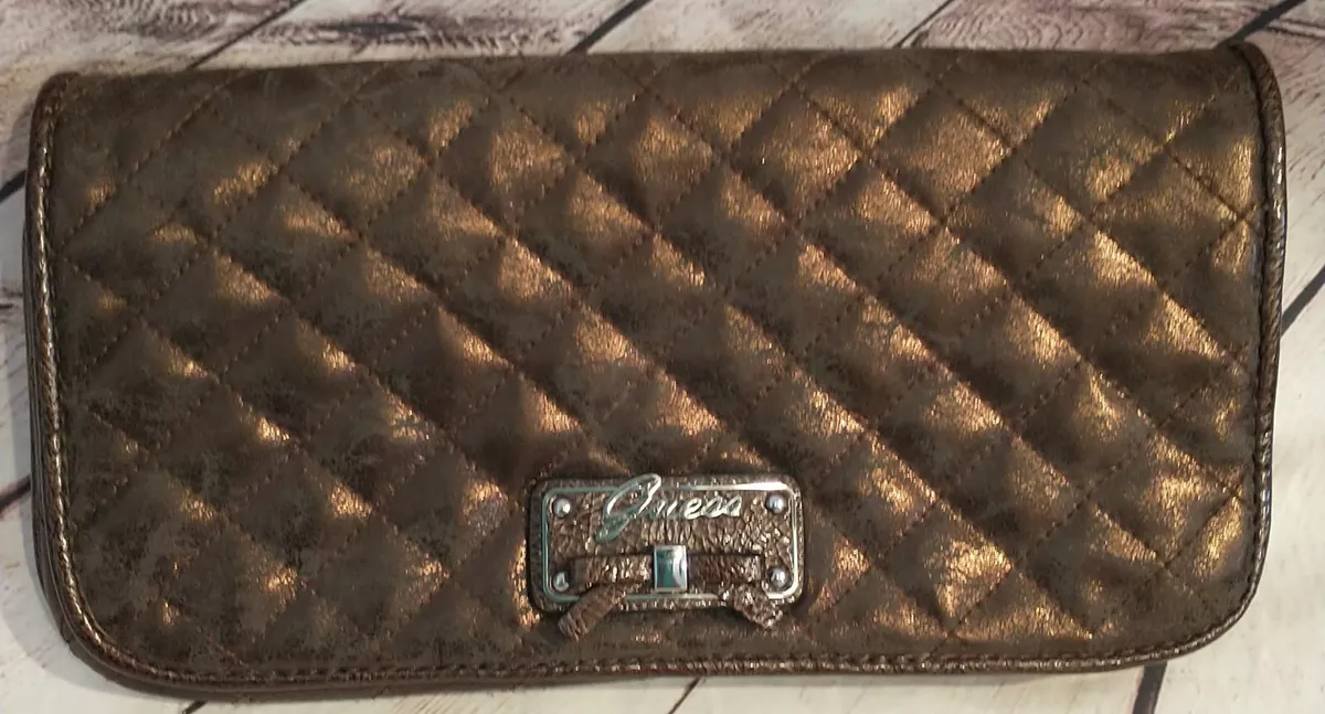 Guess clutch purse sales
