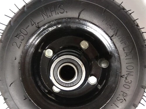 NEW MOTORCYCLE TRAINING WHEELS FOR 50cc 4 STROKE DIRT BIKE REAL SIDE - Picture 4 of 5