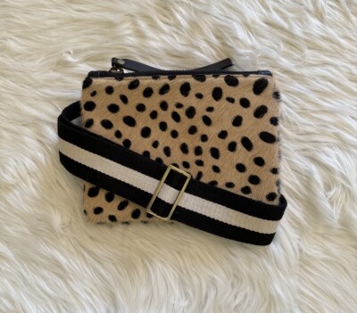 Parker Thatch Baby Lee Crossbody Bag Leopard Bear