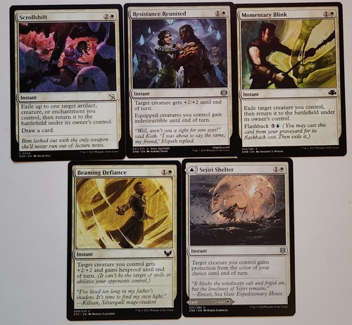 Set 17 Different White Protection blink Various sets Magic MTG Common/Uncommon - Picture 4 of 4