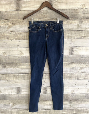 Rock & Republic Denim R BERLIN SKINNY Jeans Womens 2 L 25x31 Long Tall Slim Prep