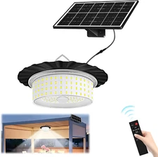 224-LED Solar Pendant Light with Moving Sensor, Solar Shed Light, Solar Pendant 