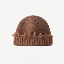 Chapeau Tricoté Doux Rembourré Pour Femmes Et Hommes, Hiver, Ski, Extérieur