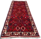 Handmade Hand Knotted Vintage Oriental Joshegan Wool Area Rug 5 x 2 Ft