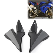 Fuel Tank Side Covers Panels Gas Cowl Guard For Kawasaki ZX-10R Ninja 2004 2005