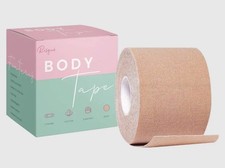 Risqu  Body Tape for Breast Lift 5 Meters Beige Cotton Elastic Boob Tape