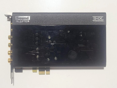 Creative Sound Blaster X-Fi Titanium HD PCIe Soundkarte Gebraucht Getestet...