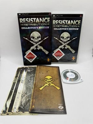Resistance: Retribution   Collector s Edition - Playstation Portable - PSP - CIB