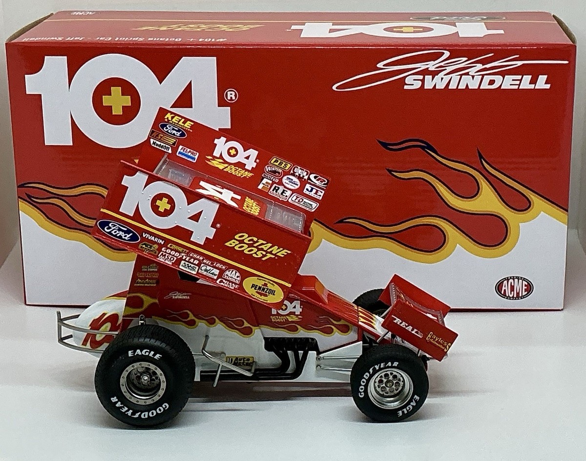 1/18 クルップ　タイタン 2025 1/18 #104 Jeff Swindell “Octane Boost” Sprint Car ACME Same