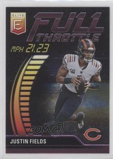 2023 Panini Donruss Elite Full Throttle Pink Justin Fields #FT-JF 2d8