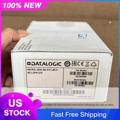 Brand new MATRIX 300N 483-010 LNS-9 Fixed Barcode Scanner