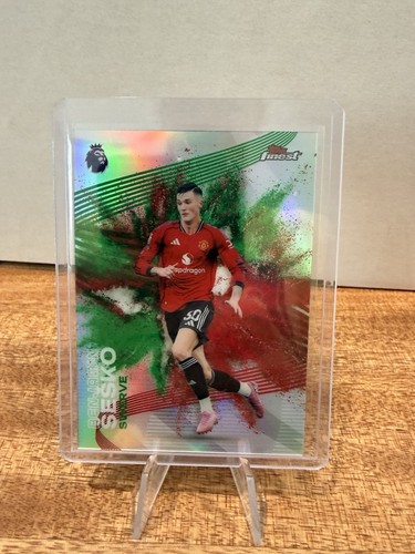 Topps EPL Finest 25/26 - Benjamin Sesko - Swerve Fusion SSP - Manchester United