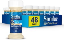 Similac 360 Total Care Infant Formula, 2-fl-oz Bottle, Pack of 48