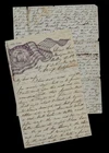 CIVIL WAR LETTER - 1st NY Light Artillery - Runs Rebel Blockades Potomac River!