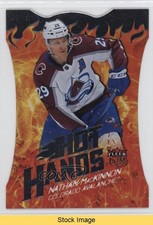 2024-25 Upper Deck Fleer Ultra Hot Hands Nathan MacKinnon #HH-20 READ 0he