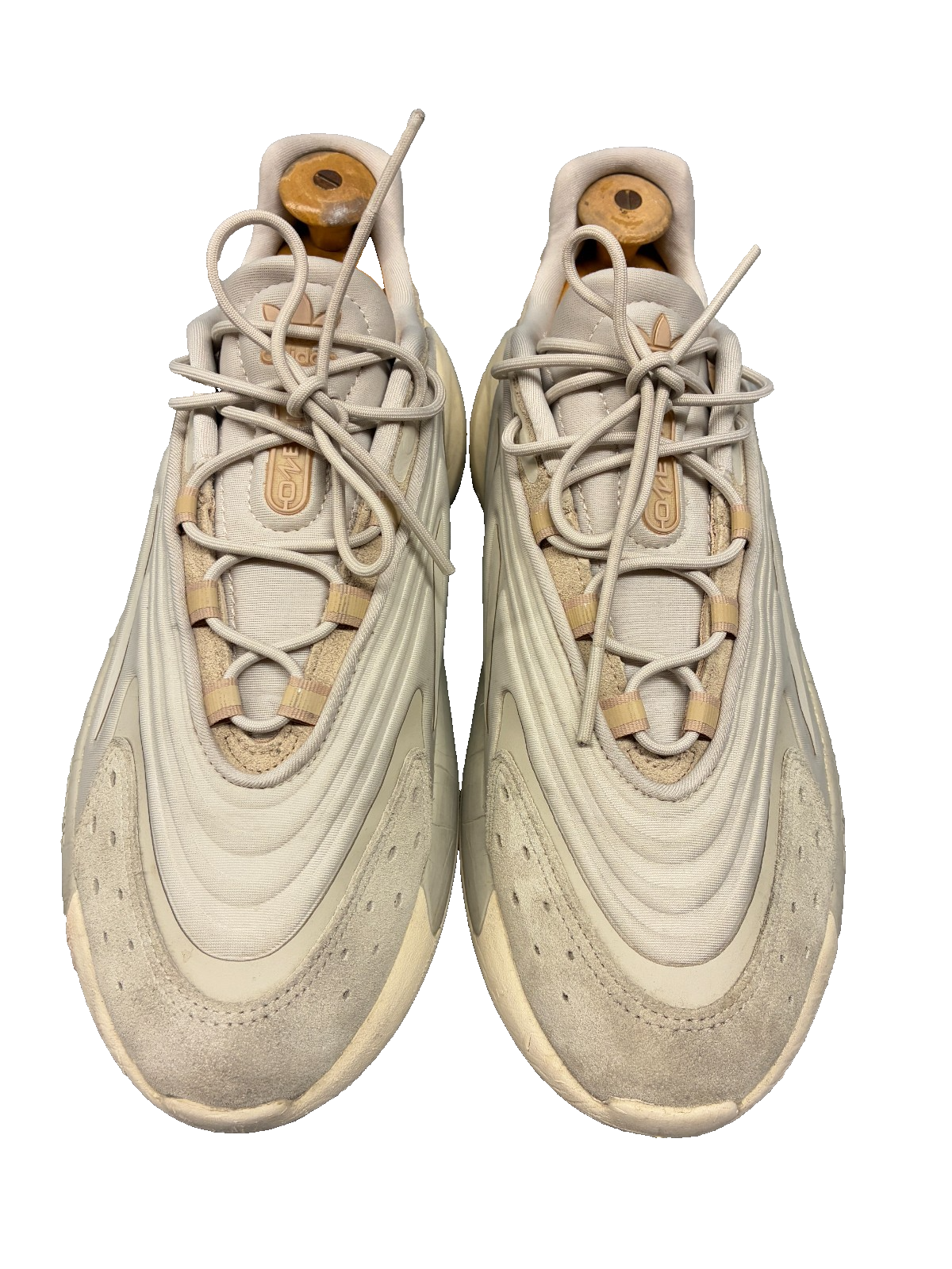 SAOLA Adidas Ozrah Adiprene bianco panna sneakers uomo taglia 9 5 suola grossa casual