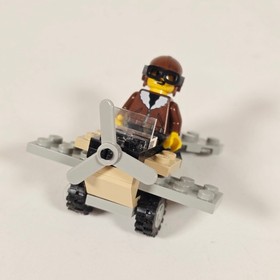 Lego Set # 2542 &bull; Shell Oil Co Airplane &bull;&nbsp;Complete in Box